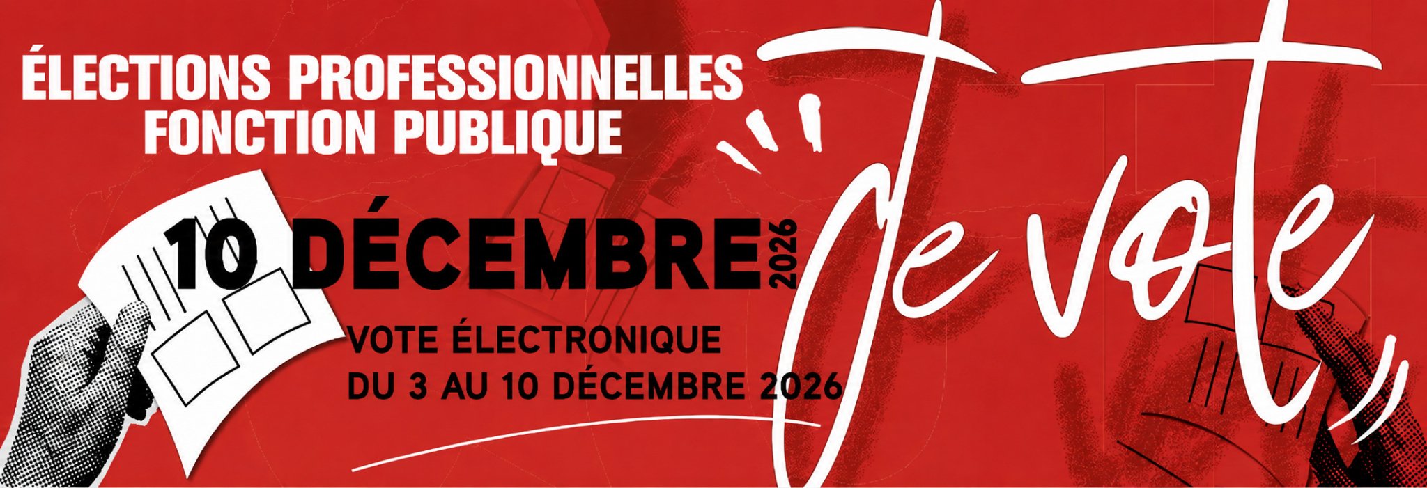 Élections professionnelles, vote électronique du 3 au 10 décembre 2026